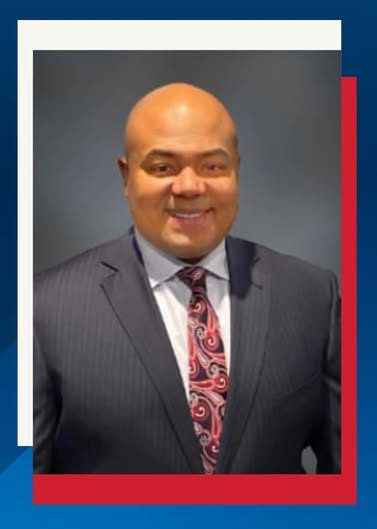 Headshot of new Principal for 2026-2027 school year, Cedric Cooper.